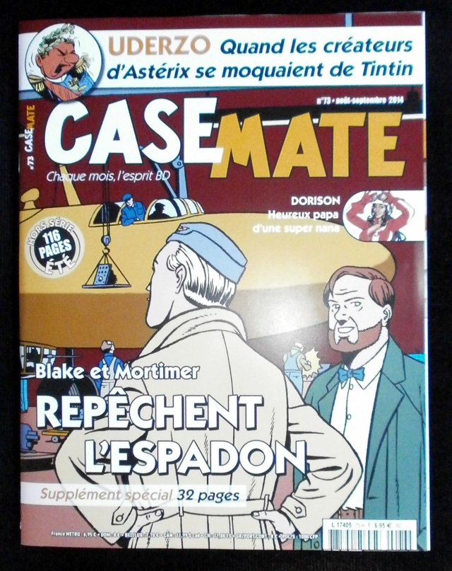 Casemate n° 73 "UDERZO Quand les créateurs d'Astérix se moquaient de Tintin" P7270010