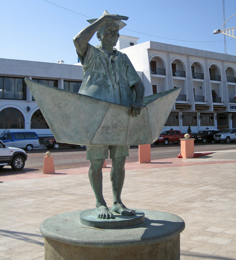 El viejo y el mar - sculpture à La Paz - Mexique 18400310