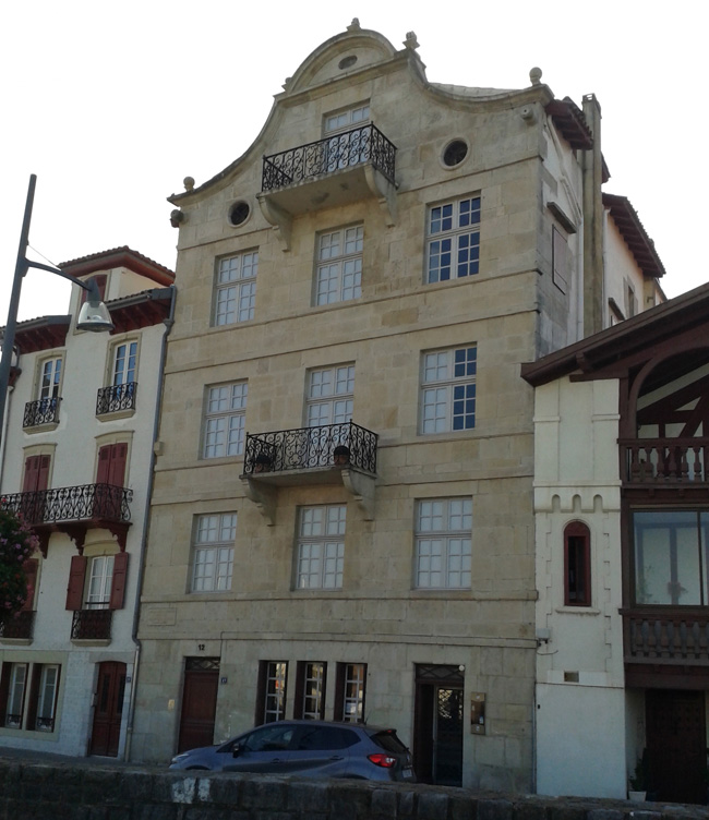 Maison natale de Maurice Ravel - Ciboure - Pyrénées Atlantiques - France 20141011