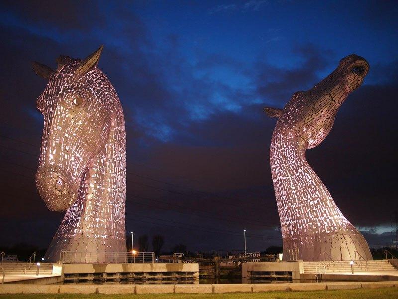 [Enfin visible sur Google Earth] - Les Kelpies d'Andy Scott - Falkirk - Ecosse - UK Kelpie10