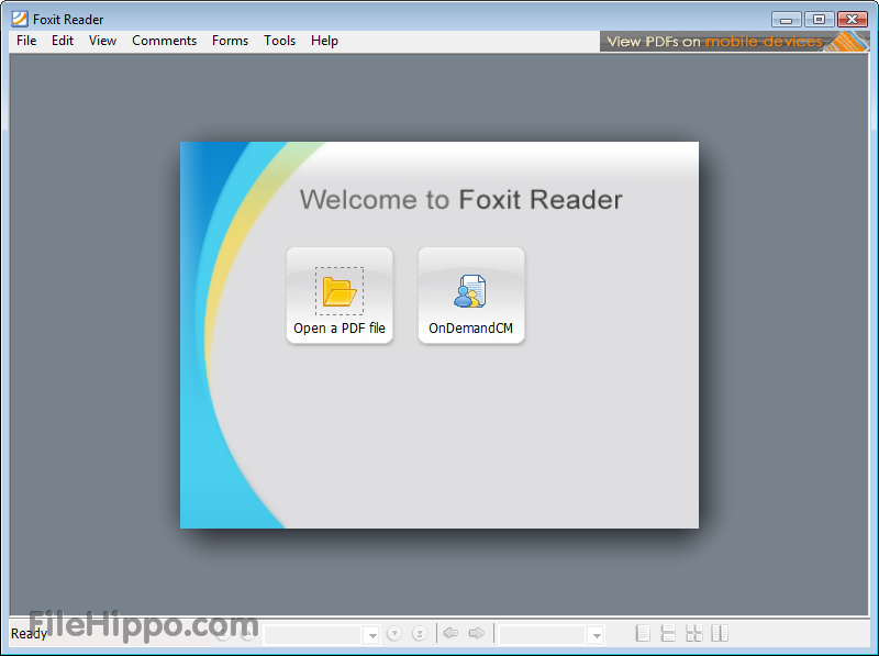 Foxit Reader 6.2.3.0815 لقراءة  ملفات " بي دي أف pdf " 1673_f10