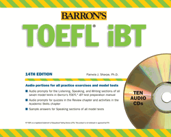 كتاب    BARRON'S TOEFL iBT Barron10