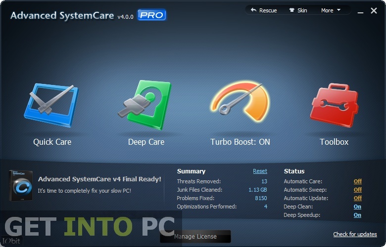 برنامج  Advanced SystemCare Pro7 Iobit-12