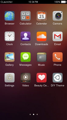 ثيم  Ubuntu Clauncher Theme   للأندرويد Ubuntu11