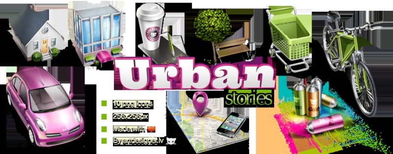      Urban Stories icons BY artdesigner Urabst10