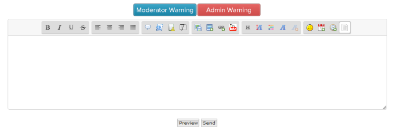 Warning button for Administrators and Moderators Captu180