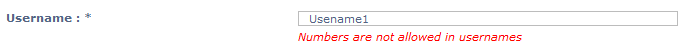 Block numbers in usernames at registration Captur53