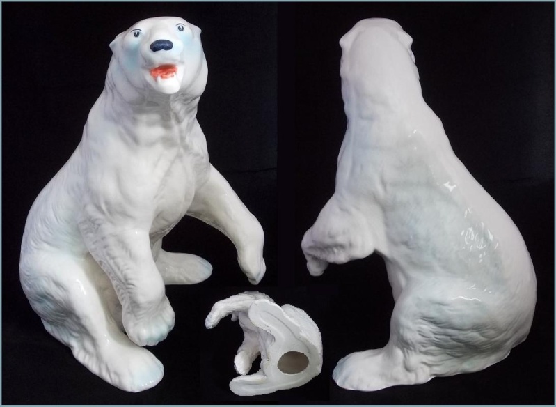 Is this standing up Polar Bear made by Titian/Aquila?  Yes it was made by Aquila. Dscn4522