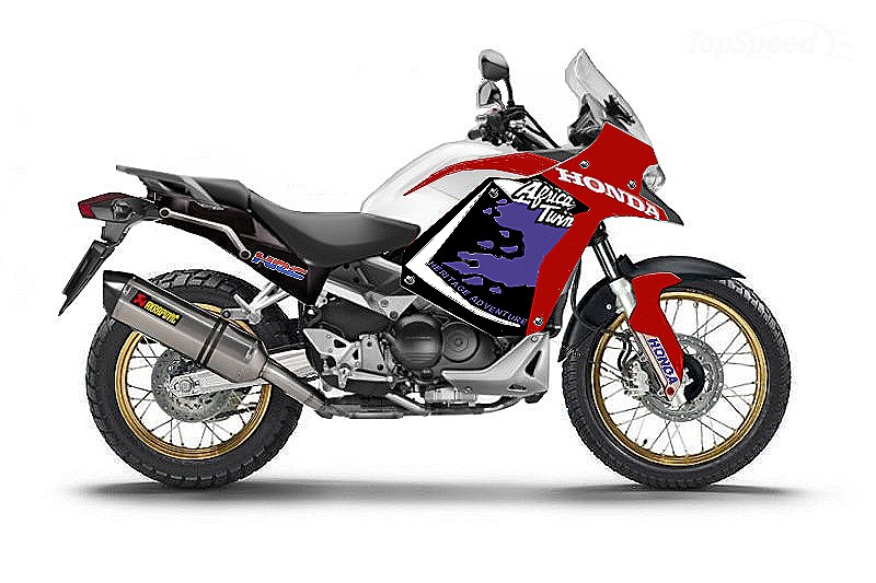 I have a dream"cette nuit"ma nouvelle africa twin 2015!! Wafric10