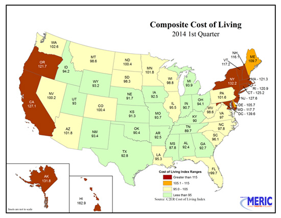 Choosing a State - Most Important Factors Col1q110