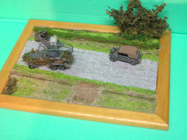SDKFZ-231(6 roues)+ Sd.Kfz.251/1 + kubelwagen 1/72 Italeri Dscn3425