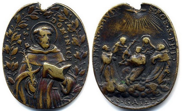 guzman - Recopilación medallas de Santo Domingo de Guzmán. Notas iconográficas. Mb09-p10