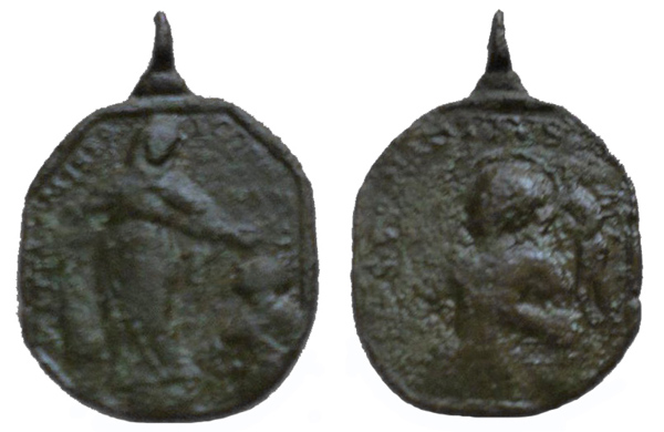 savona - Medalla de S. Venancio de Camerino / V. de la Misericordia de Savona - s. XVII (MAM) Miseri10