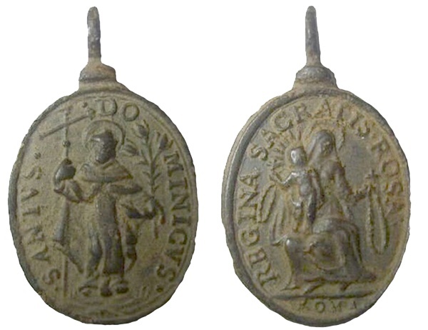 DOMINGO GUZMAN - Recopilación medallas de Santo Domingo de Guzmán. Notas iconográficas. Pescud45