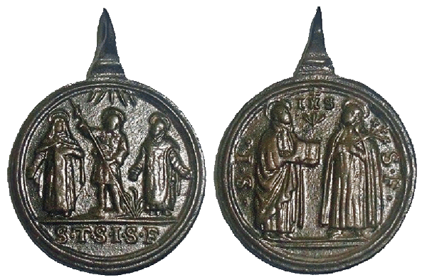 Cinco Santos canonizados en 1622 (R.M. SXVII-C42) Santos12