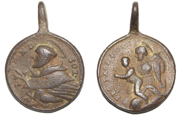 Recopilación medallas de Santo Domingo de Guzmán. Notas iconográficas. Sdi13_10