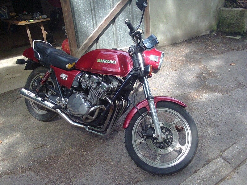 mon 750GSX de 1980 en café racer 210