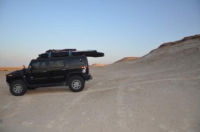 sortie a Zekreet désert calcaire du Qatar 2014  1_210