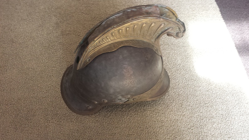Restauration d'un casque de Dragon 20140810