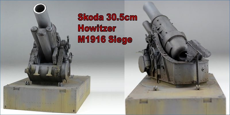 Nov: Skoda 30.5cm M1916 Siege Howitzer por Takom Takom-10