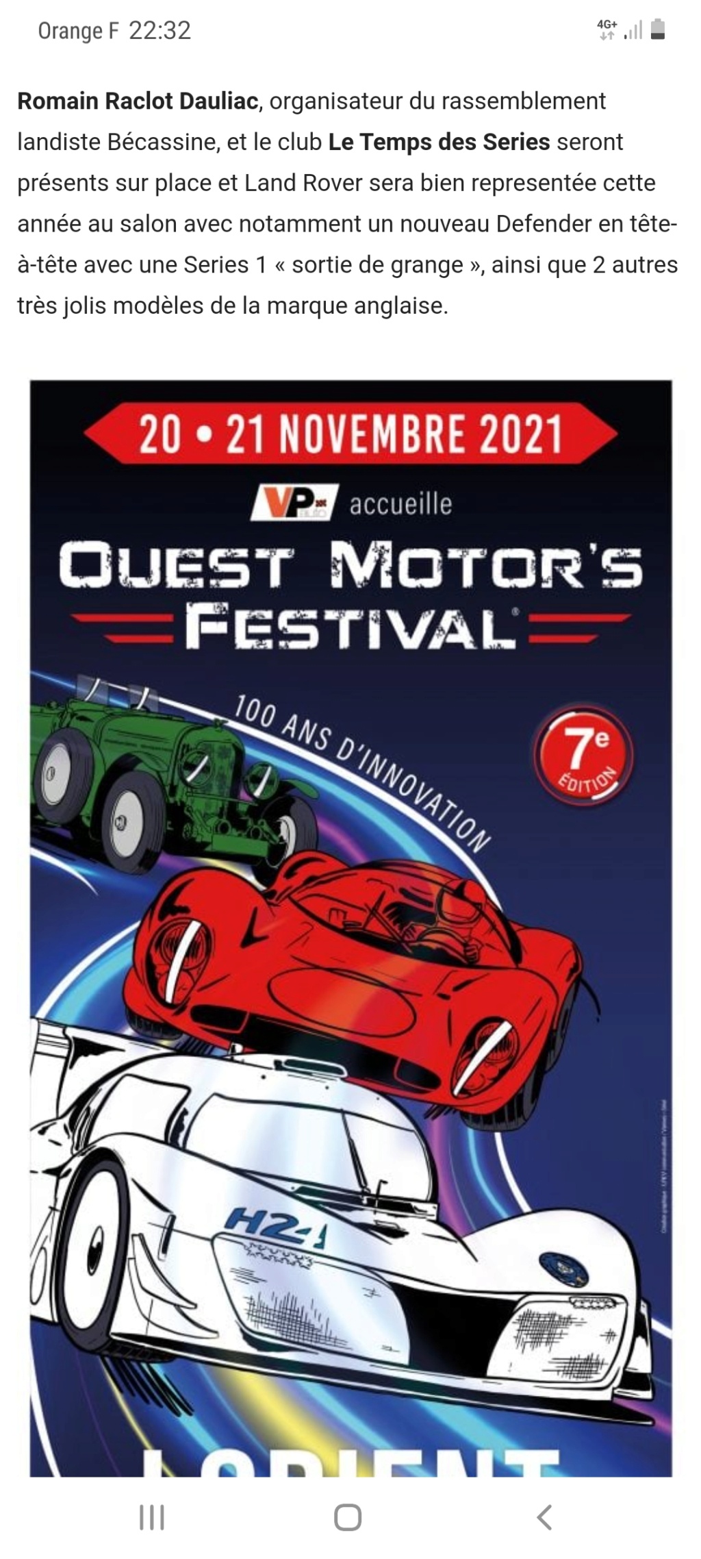 Ouest motor's festival 20-21 novembre 2021 Screen10
