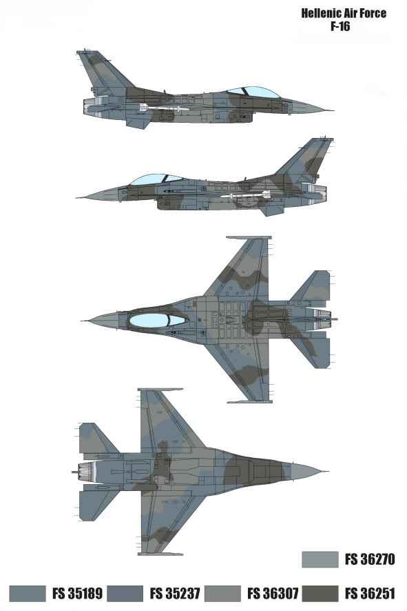 F-16C Block 52 (Italeri 1/72) Hellen10