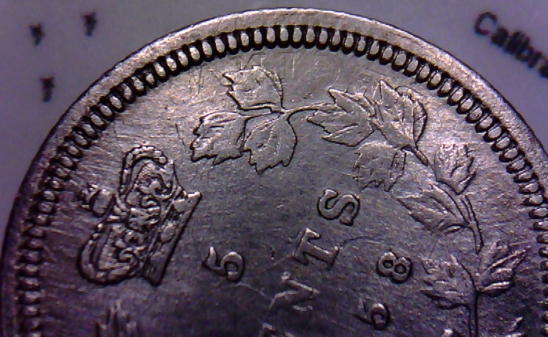 1858 - Coins Entrechoqués Légende sur le Revers (Reverse Legend Die Clash) 8_tiff10
