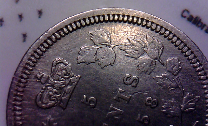 1858 - Coins Entrechoqués Légende sur le Revers (Reverse Legend Die Clash) 9_tiff10