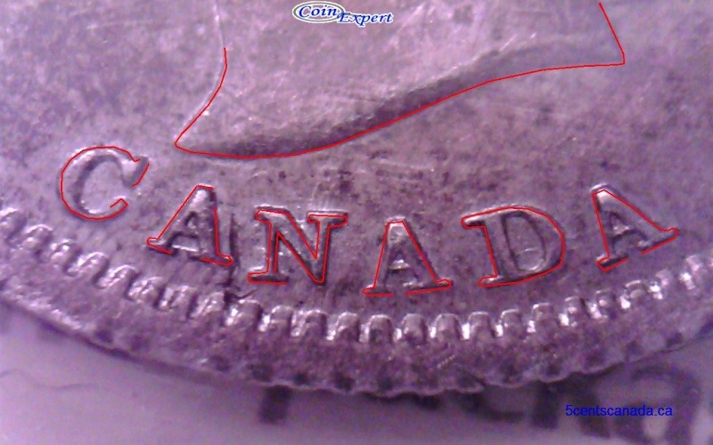 1858 - Petite Date - CANADA Désaligné (Misaligned) Cpe_im13