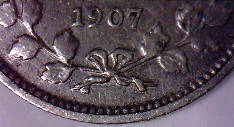 1907 - Coins Entrechoqués Avers/Revers (Die Clash Both Side) Sans_t16