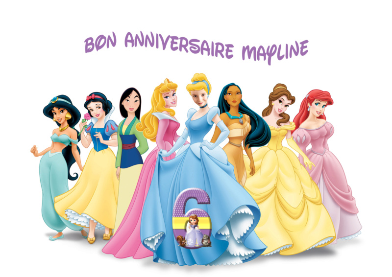 anniversaire princesse Disney fille de 6 ans Annive12