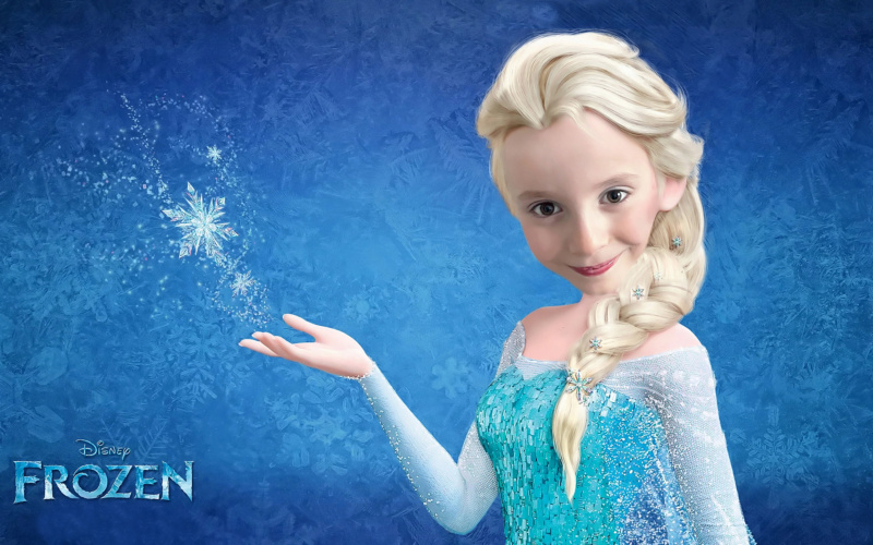 anniversaire princesse Disney fille de 6 ans Snow-q11