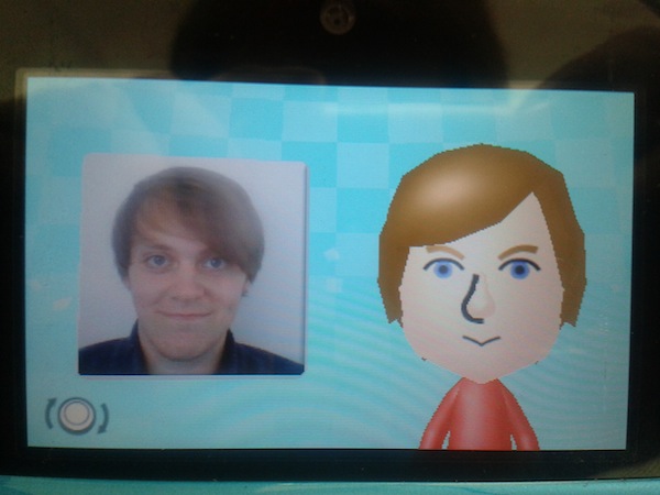 Facial recognition and Mii A_perf11