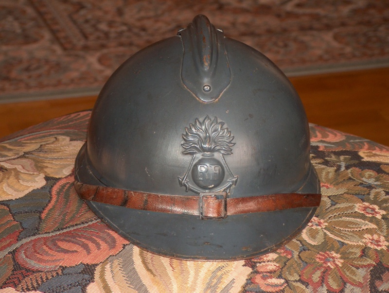 Photothèque : le casque Adrian de l'infanterie coloniale  003f10