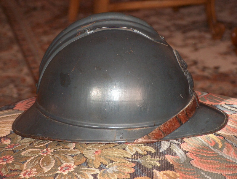 Photothèque : le casque Adrian de l'infanterie coloniale  011f10