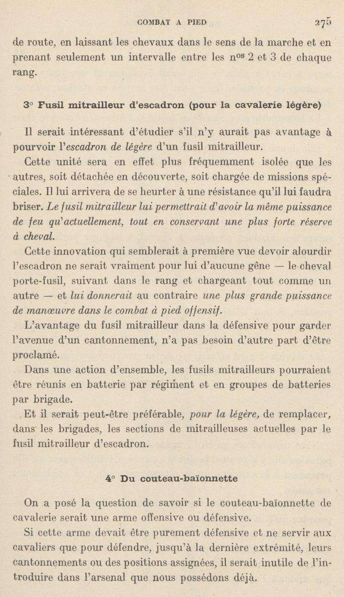 cavalier français en 1923 avec collier à cartouches*  Sabre_13