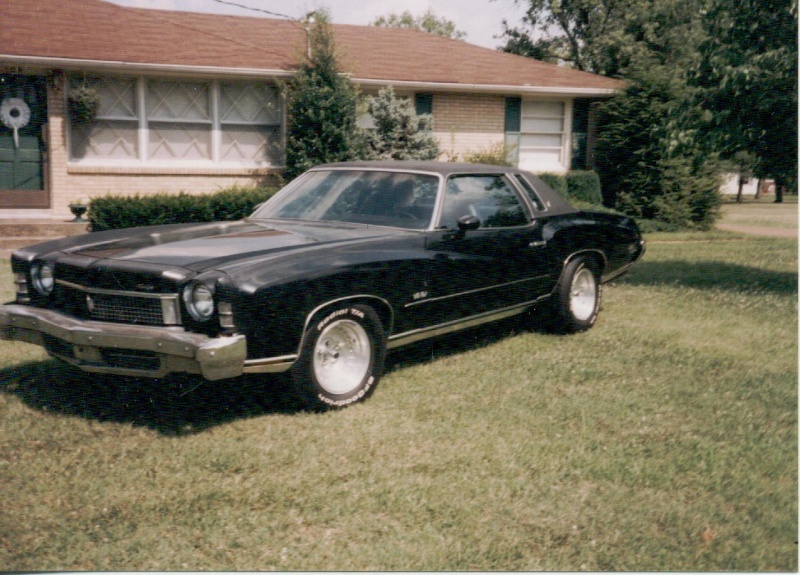 Update :1973 Monte Carlo Body off frame resto. Now with LS! Scanne10