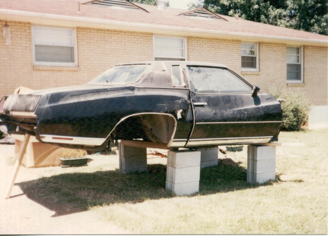 Update :1973 Monte Carlo Body off frame resto. Now with LS! Scanne12