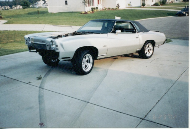 Update :1973 Monte Carlo Body off frame resto. Now with LS! Scanne24