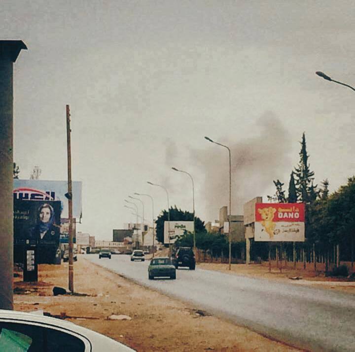 قصف جوي علي مواقع للمليشيات المتطرفة بمدينة بنغازي (بالصور) 02310
