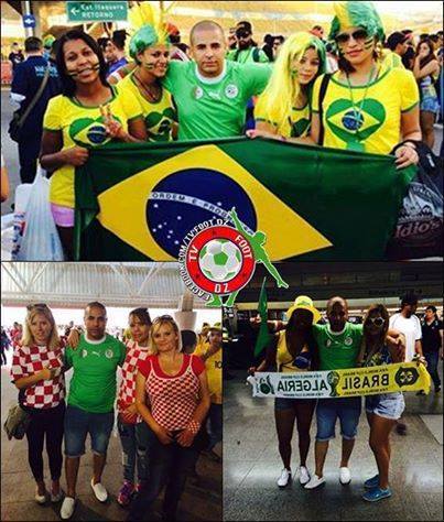 Algeriens au Brésil mondial 2014 10388110