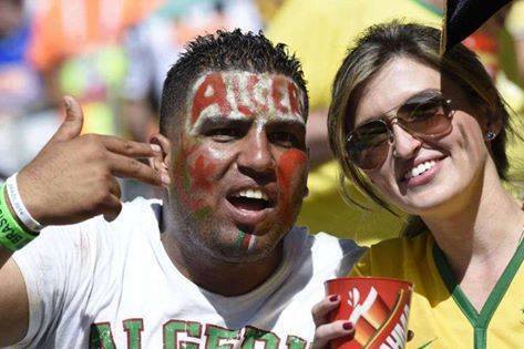 Algeriens au Brésil mondial 2014 15388510