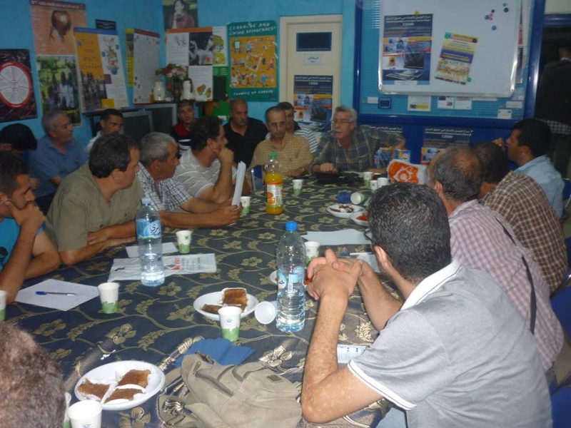 Déclaration de la société civile de Bejaia lors de la rencontre d'hier au CDDH . Rcd13
