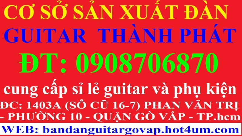 SHOP GUITAR THÀNH PHÁT - 382 THỐNG NHẤT - GÒ VẤP - HCM Guitar15