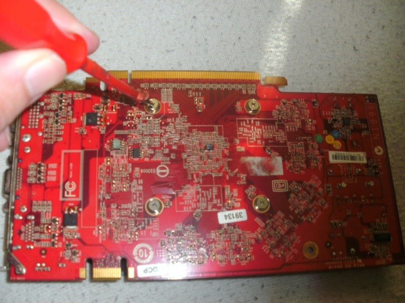 Bringing an "artifacting" graphics card back to life.