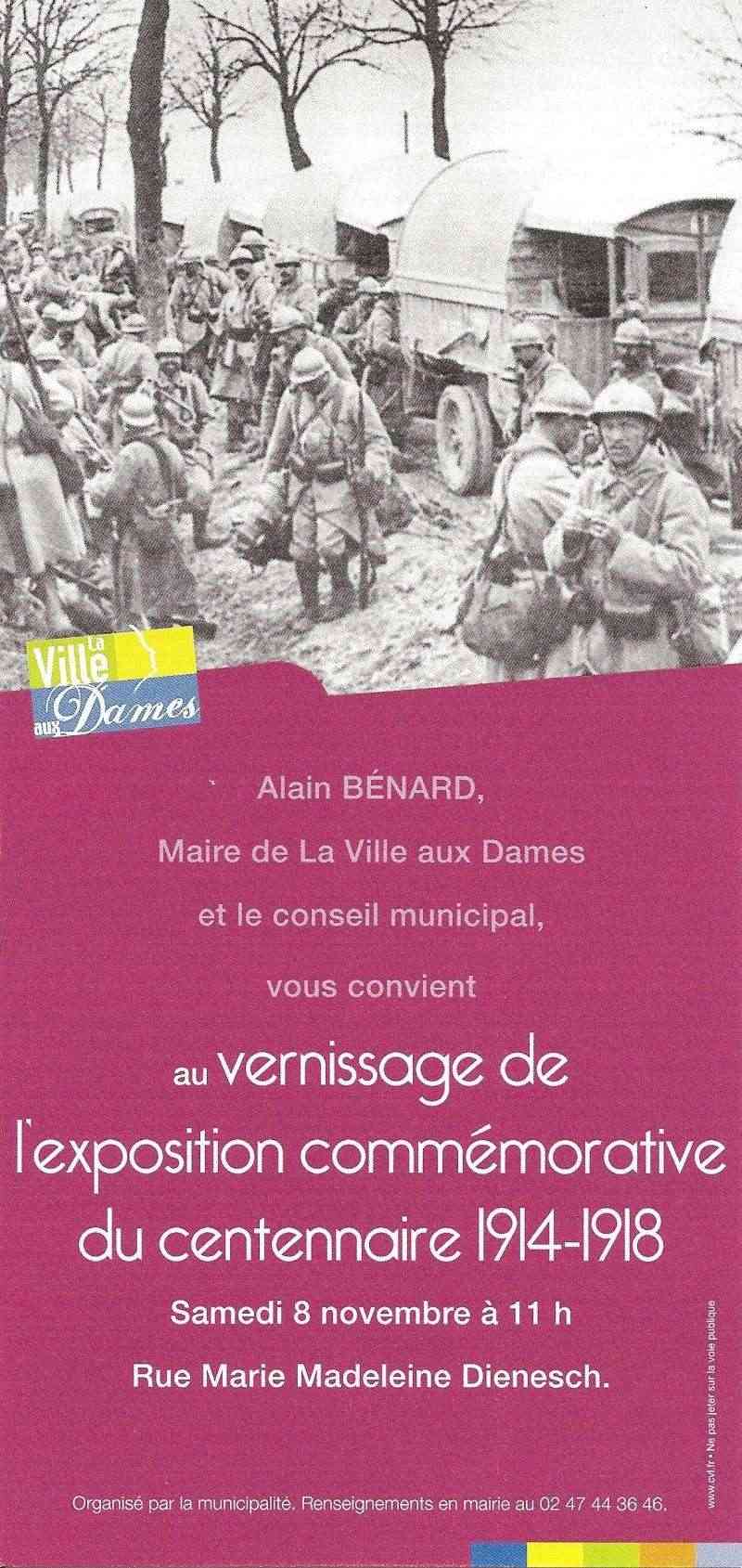 Commémoration du Centenaire 1914-1918 Vernis11