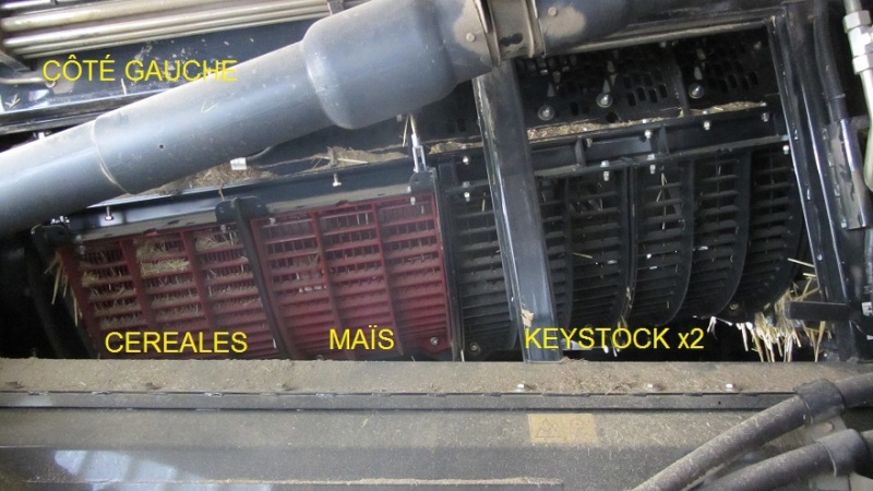 Contre-rotor et grilles de séparation d'axiales 0118