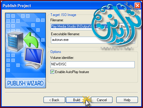طريقة حرق التجميعة بعده صيغ AutoPlay Media Studio V8.0.7.0 165