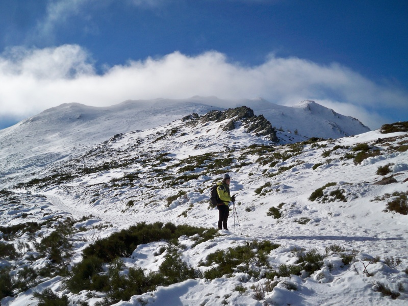 Senderismo invernal: sábado 20 de diciembre 2014 - Pico del Lobo desde el Puerto de la Quesera 100_9128