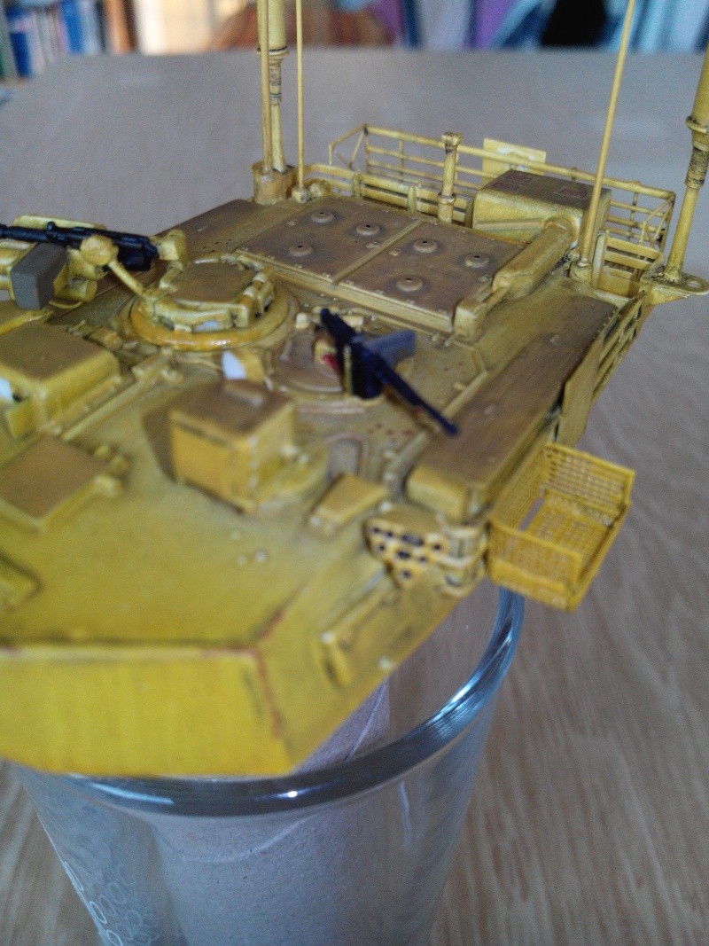 char lourd us.abrams M1 mine roller.1/72 trumpeter. - Page 3 Img_2909